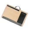 Laptoptisch multifunktional nature/grau