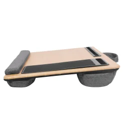 Laptoptisch multifunktional nature/grau