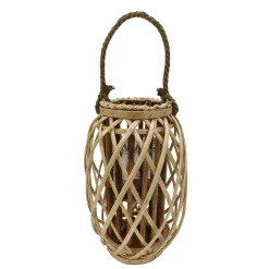 Laterne Bambus 26 x 40 cm natur