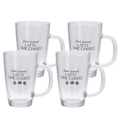 Latte Macchiato Set 4-teilig