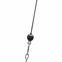 Latzugturm 190 x 75 cm schwarz