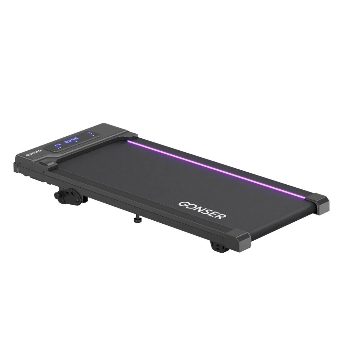 Laufband Walking Pad LED TEMPO mit Neigungsfunktion schwarz