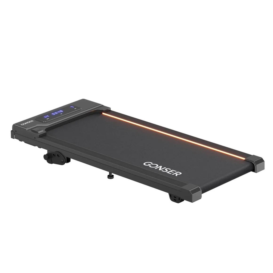 Laufband Walking Pad LED TEMPO mit Neigungsfunktion schwarz