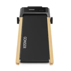 Laufband Walking Pad SUPREME mit Neigungsfunktion natur