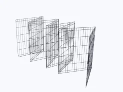 Laufgitter für Hunde 107 cm