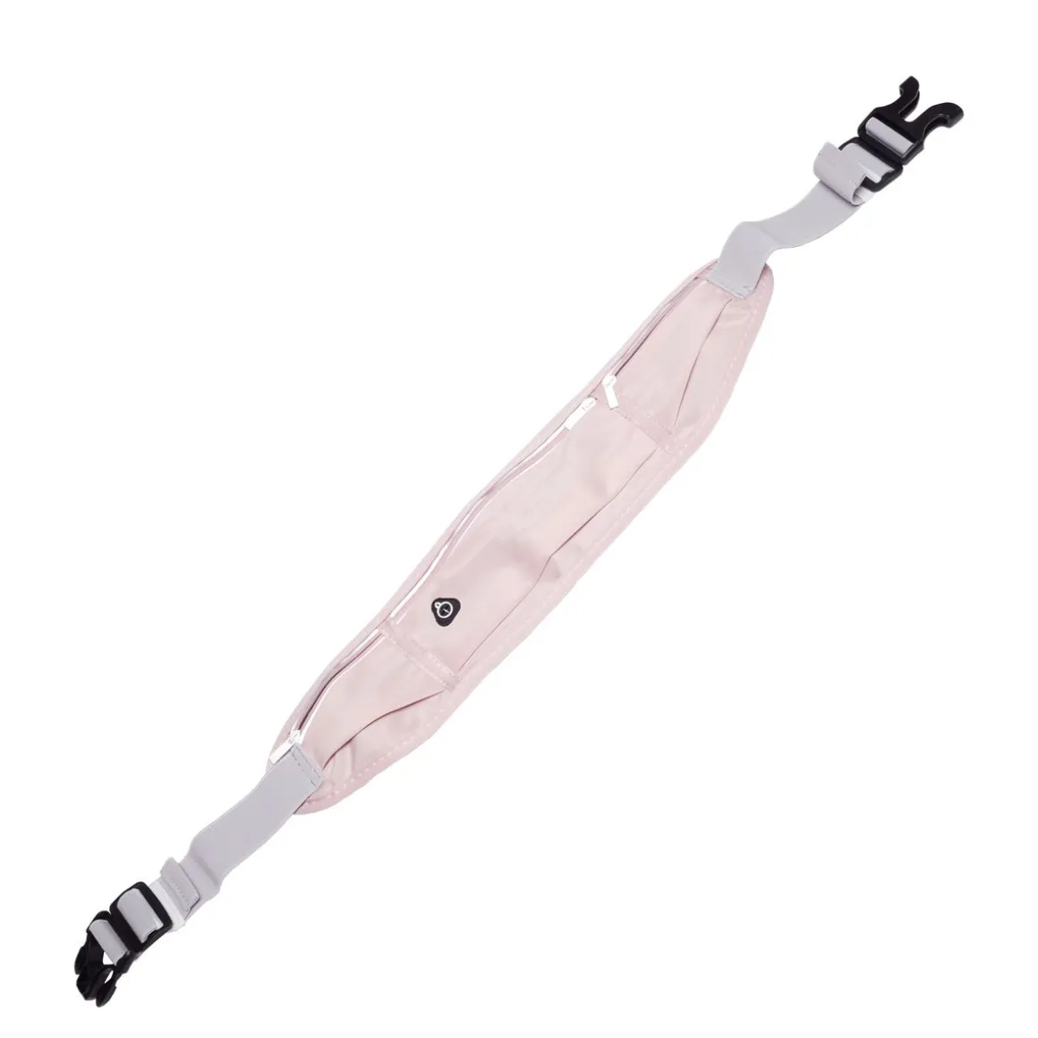 Laufgürtel 3 Fächer 65 - 120 cm rosa