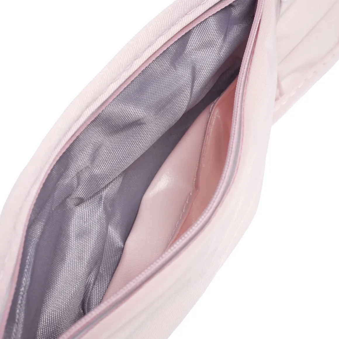 Laufgürtel 3 Fächer 65 - 120 cm rosa
