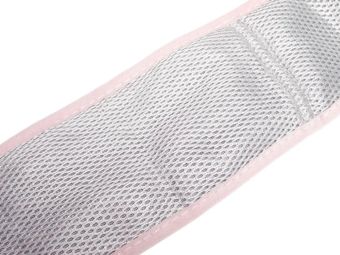 Laufgürtel 3 Fächer 65 - 120 cm rosa