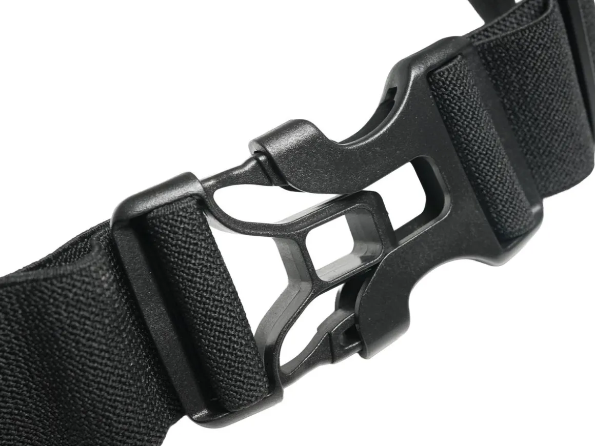 Laufgürtel 3 Fächer 65 - 120 cm schwarz