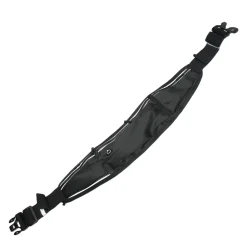 Laufgürtel 3 Fächer 65 - 120 cm schwarz