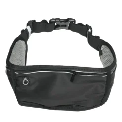 Laufgürtel 3 Fächer 65 - 120 cm schwarz