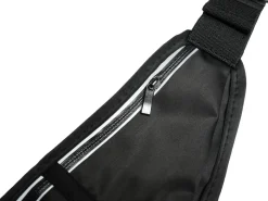 Laufgürtel 3 Fächer 65 - 120 cm schwarz