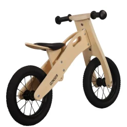 Laufrad 12" Holz natur