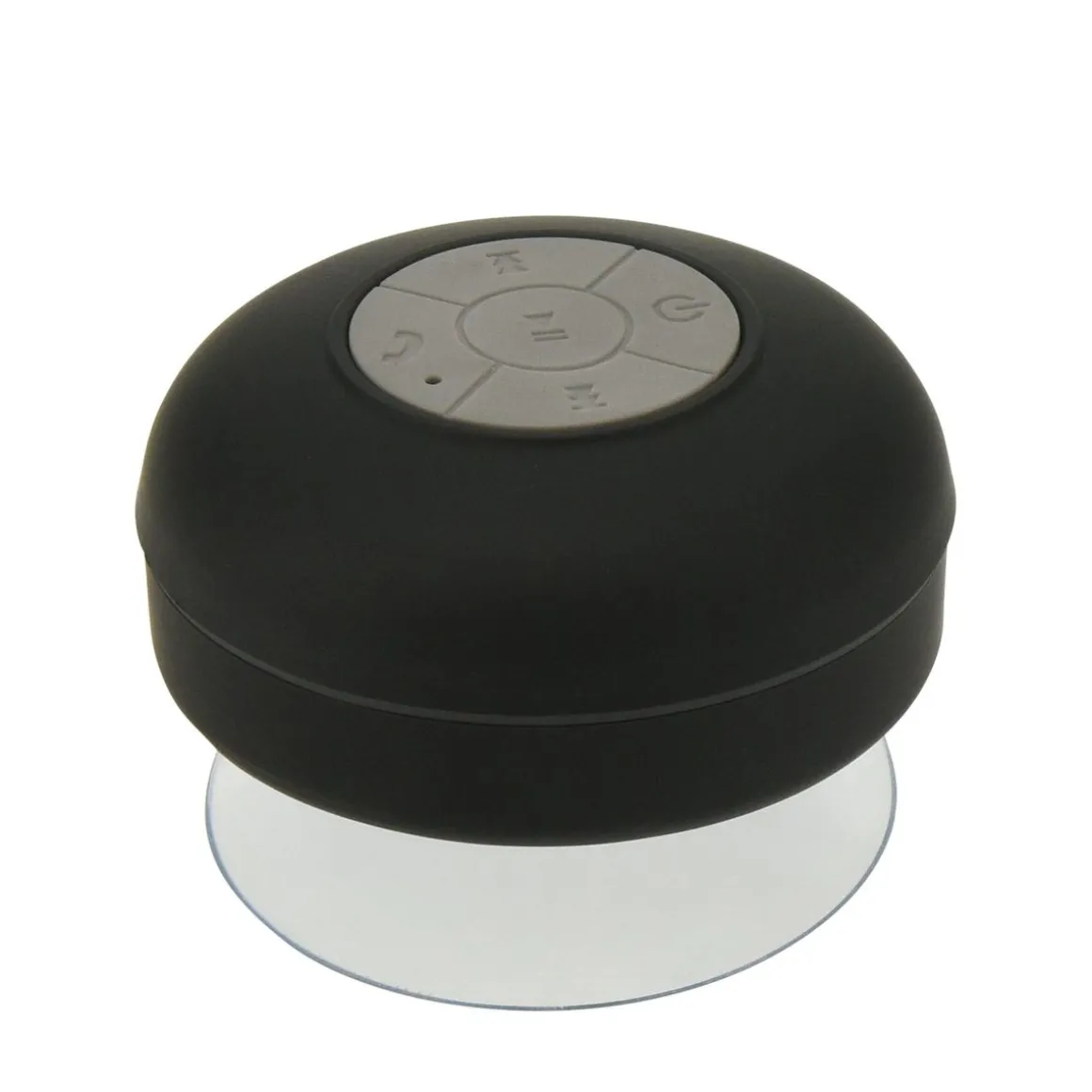 Lautsprecher Bluetooth mit Saugnapf schwarz/weiss