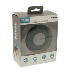 Lautsprecher Bluetooth mit Saugnapf schwarz/weiss