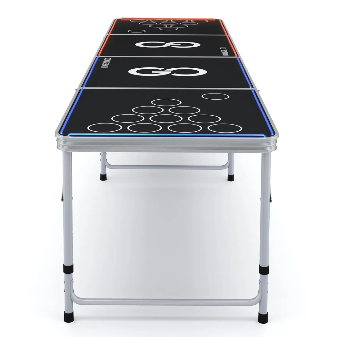 LED Beer-Pong Tisch 240 x 60 cm