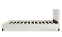 Lederbett DOZE 140 x 200 cm weiss | GONSER.CH