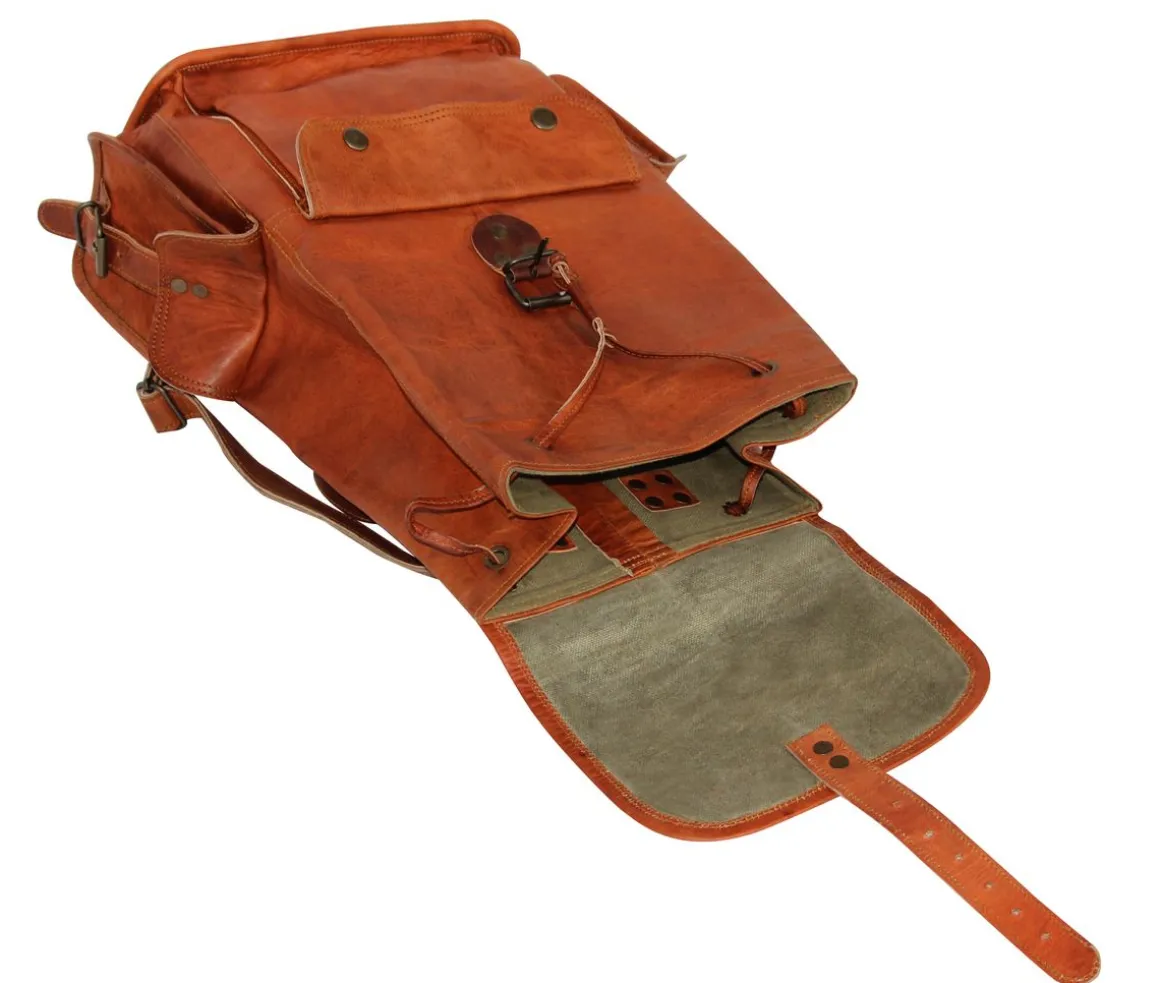 Lederrucksack BOBBIE L