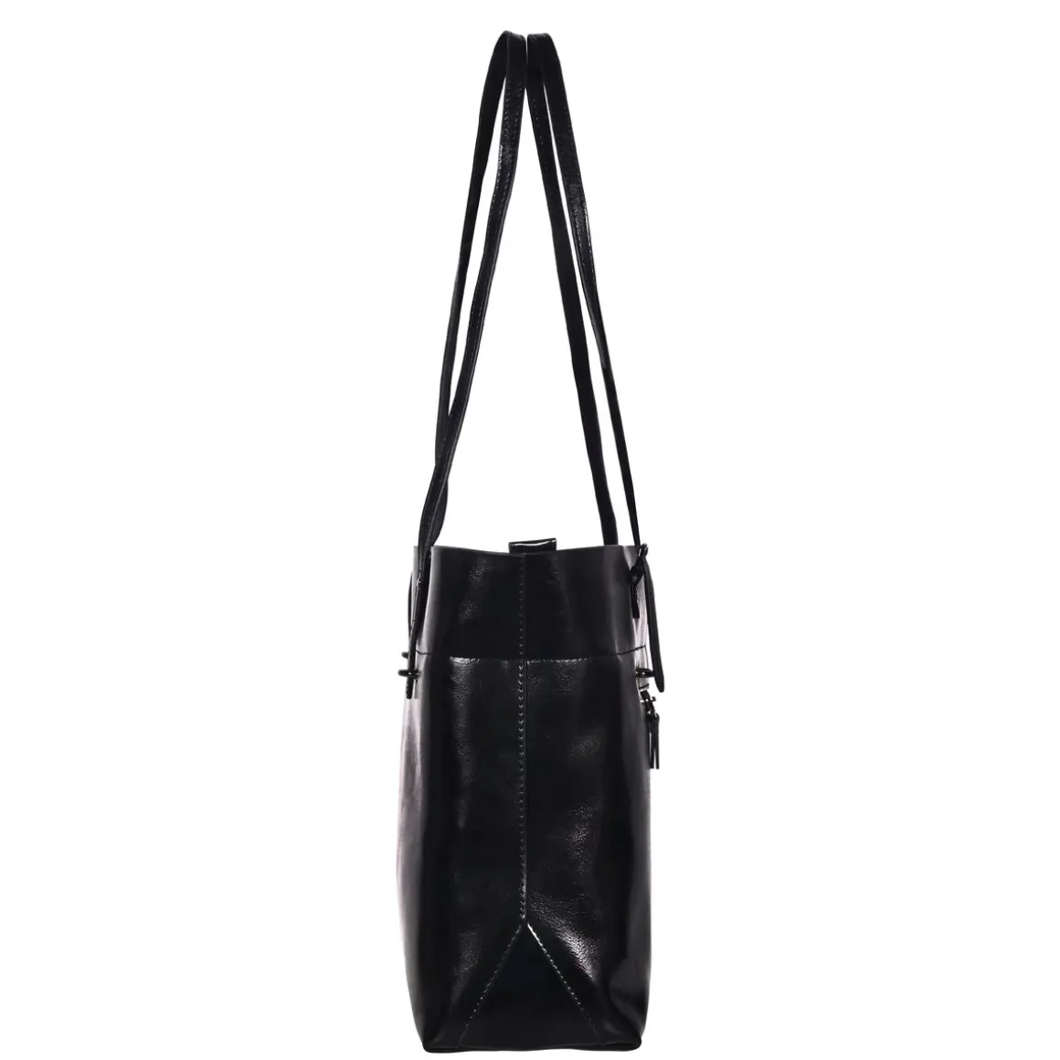 Ledertasche GRACE schwarz