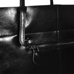 Ledertasche GRACE schwarz