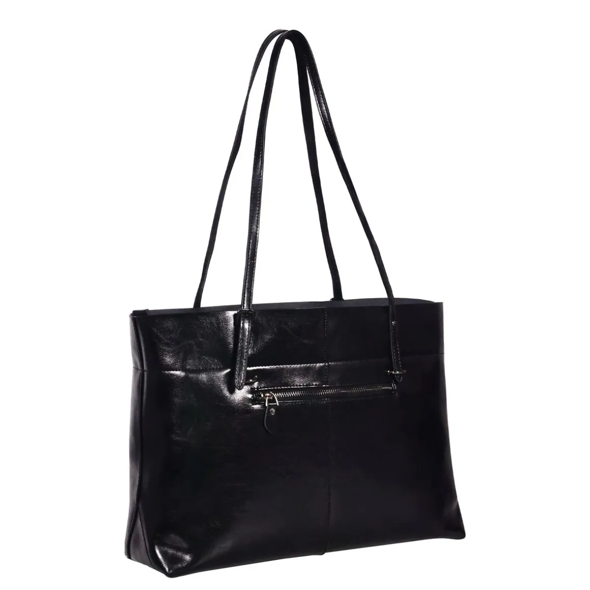 Ledertasche GRACE schwarz