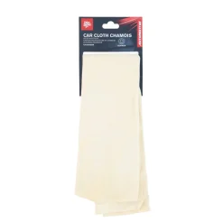 Ledertuch Auto 59 x 28 cm creme
