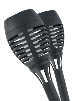 LED Gartenfackel solar