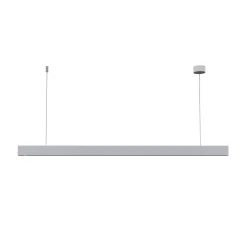 LED Hängelampe LINA 128 cm silber
