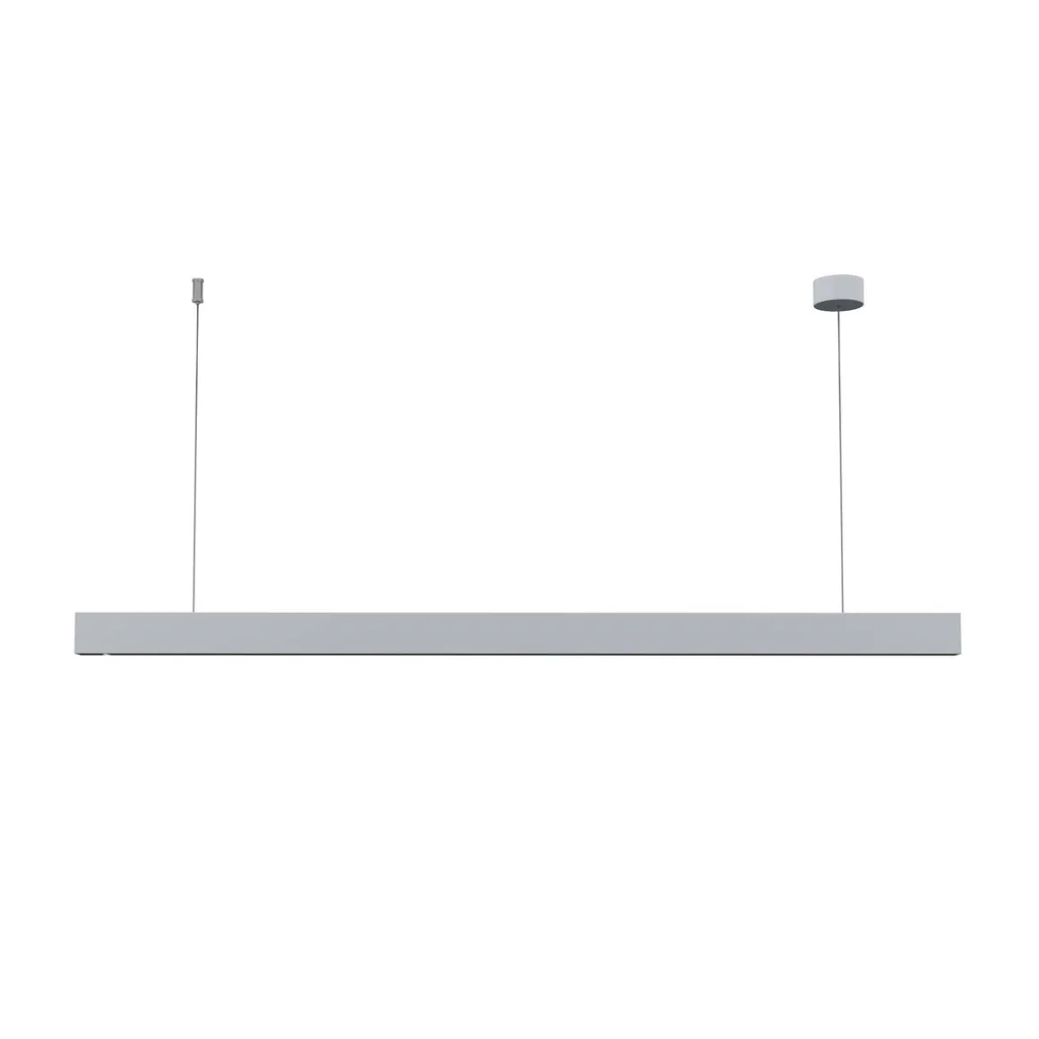 LED Hängelampe LINA 128 cm silber