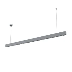 LED Hängelampe LINA 158 cm silber | GONSER.CH