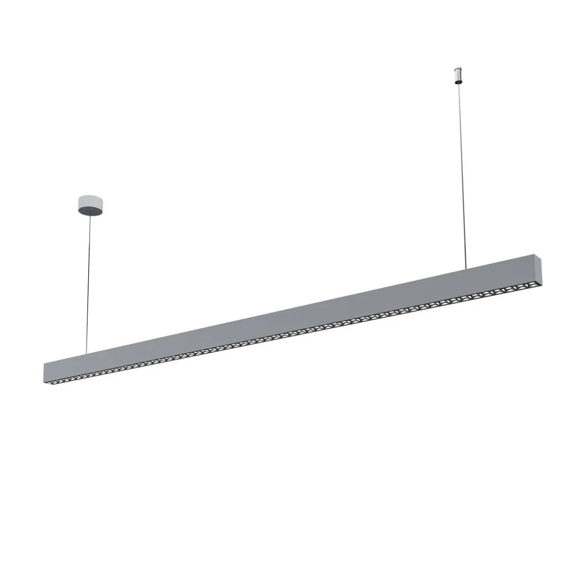 LED Hängelampe LINA 158 cm silber | GONSER.CH
