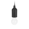 LED Hängelampe mit Zugschalter schwarz | GONSER.CH