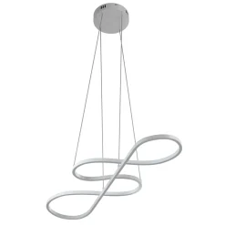 LED Hängelampe SVIT 75 x 32 cm weiss