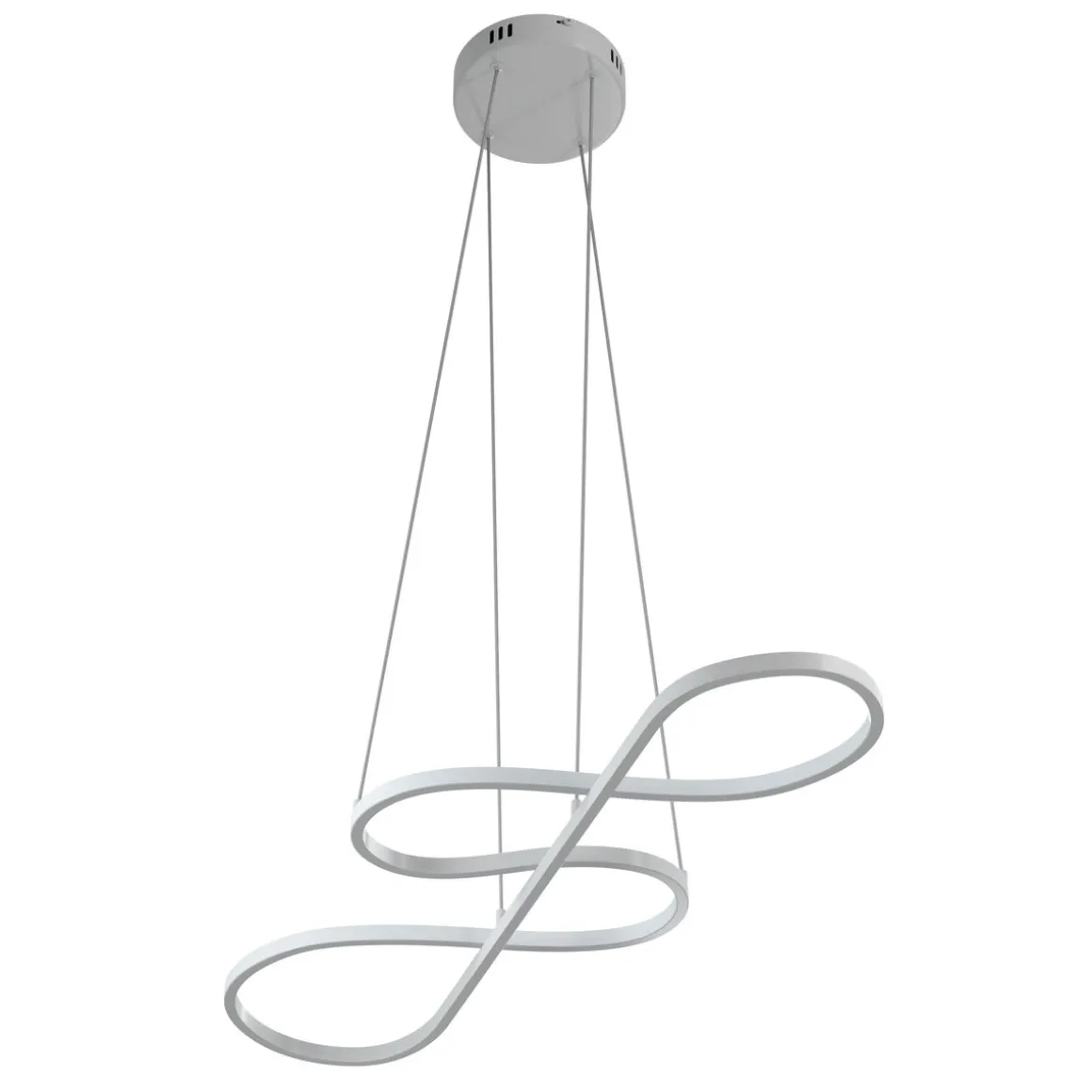 LED Hängelampe SVIT 75 x 32 cm weiss