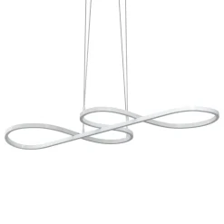 LED Hängelampe SVIT 75 x 32 cm weiss