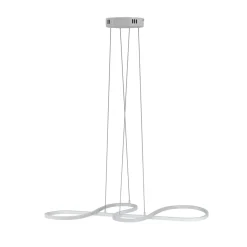 LED Hängelampe SVIT 75 x 32 cm weiss