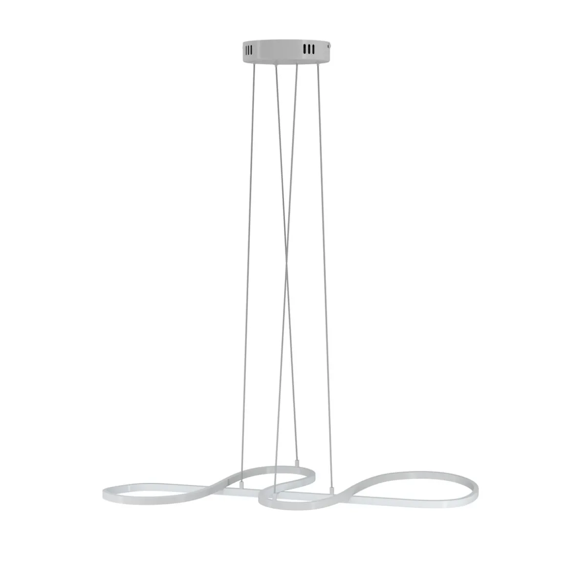 LED Hängelampe SVIT 75 x 32 cm weiss