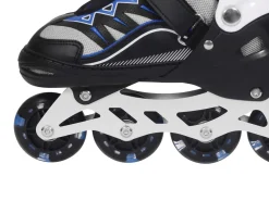 LED Inlineskates Grösse 31 - 34 verstellbar blau