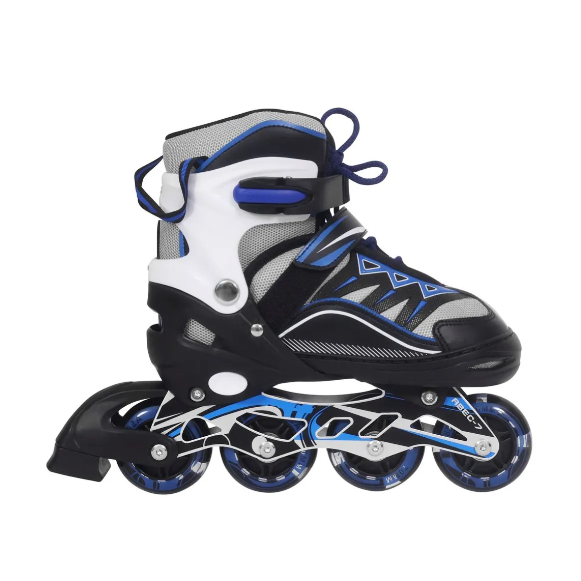 LED Inlineskates Grösse 35 - 38 verstellbar blau