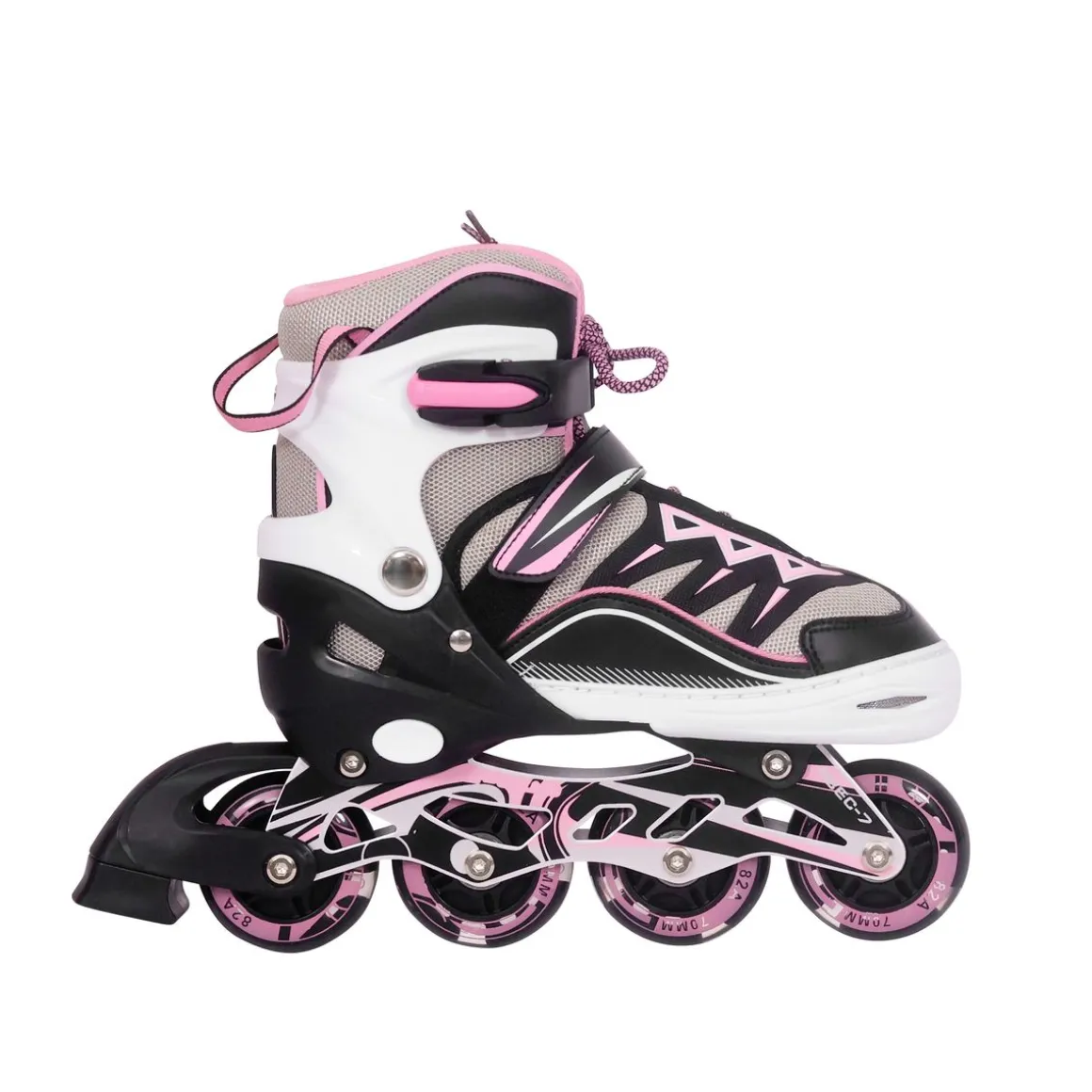 LED Inlineskates Grösse 35 - 38 verstellbar pink