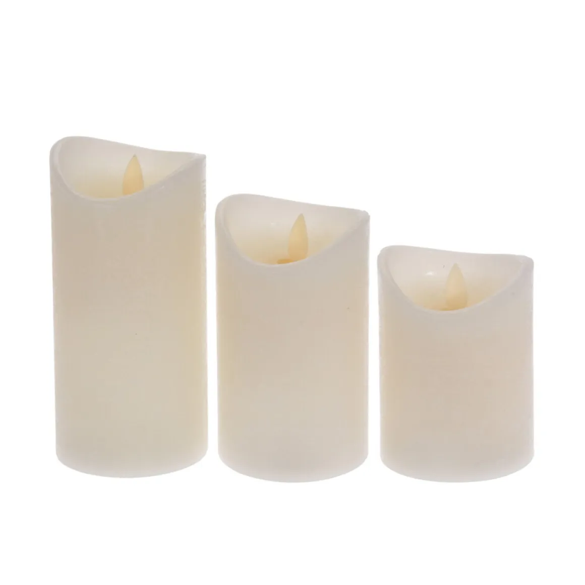 LED Kerzen Set 3-teilig