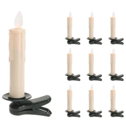 LED Kerze Weihnachtsdeko 10er Set