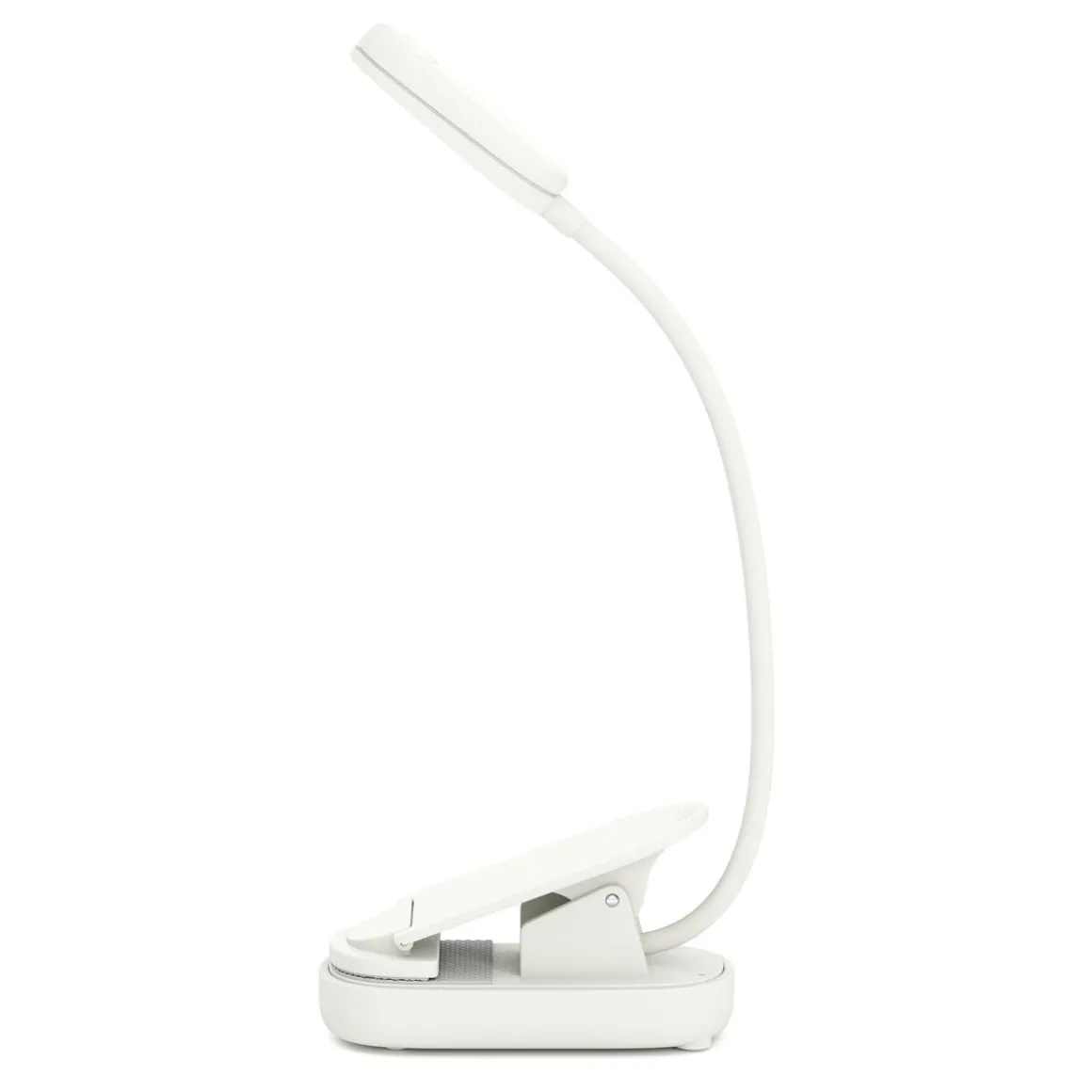 LED Klemmleuchte Leselampe mit Akku weiss