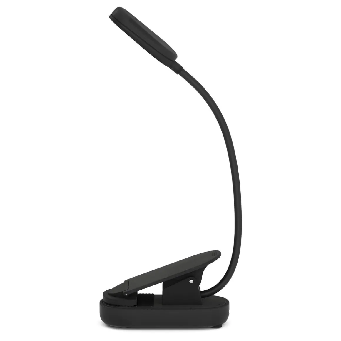 LED Klemmleuchte Leselampe mit Akku schwarz