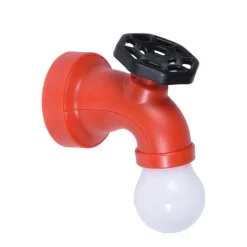 LED Lampe in Wasserhahn-Optik