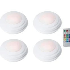 LED Lampen 4er Set mit Fernbedienung