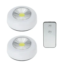 LED Lampe selbstklebend 6 x 2 cm weiss