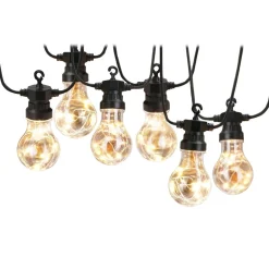 LED Lichterkette mit 10 Glühbirnen