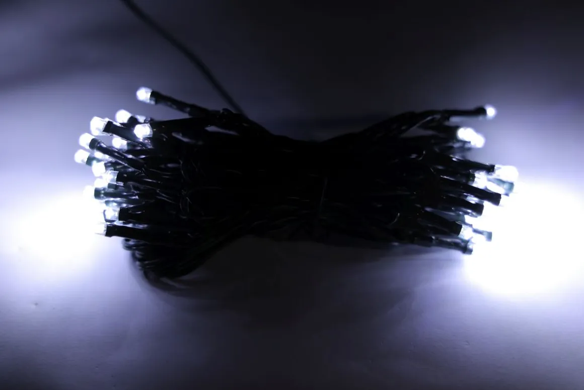 LED Lichterkette 10 m kaltweiss