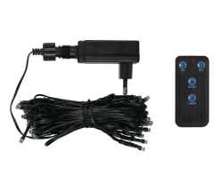LED Lichterkette 5 m kaltweiss mit Blinkfunktion